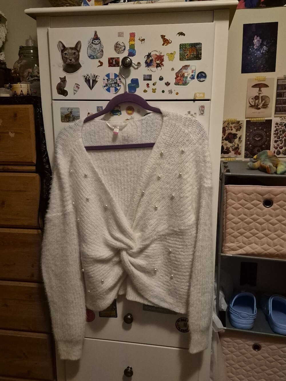 No Boundaries White Sweater
